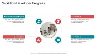 Workflow Developer Progress In Powerpoint And Google Slides Cpb