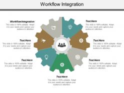 Workflow integration ppt powerpoint presentation icon master slide cpb