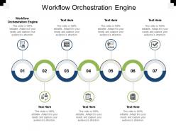 Workflow orchestration engine ppt powerpoint presentation portfolio graphic images cpb