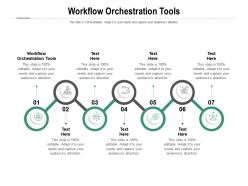 Workflow orchestration tools ppt powerpoint presentation file templates cpb