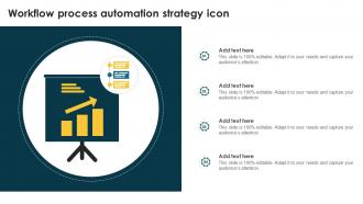 Workflow Process Automation Strategy Icon