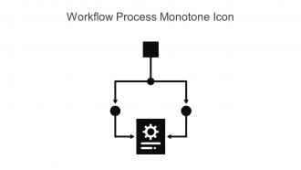 Workflow Process Monotone Icon In Powerpoint Pptx Png And Editable Eps Format