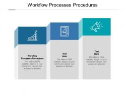 Workflow processes procedures ppt powerpoint presentation styles example introduction cpb