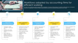 Workflows Adopted By Accounting Firms For Efficient Working