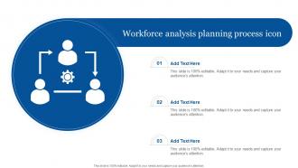 Workforce Analysis Planning Process Icon