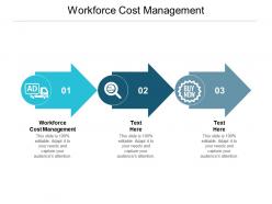 Workforce cost management ppt powerpoint presentation model designs download cpb