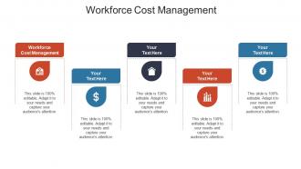 Workforce cost management ppt powerpoint presentation summary maker cpb