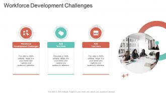 Workforce Development Challenges In Powerpoint And Google Slides Cpb