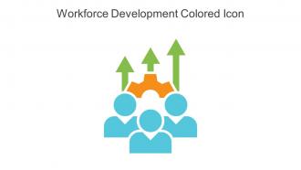 Workforce Development Colored Icon In Powerpoint Pptx Png And Editable Eps Format