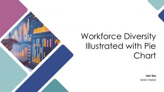 Workforce Diversity Illustrated With Pie Chart PPT Mockup AT Workforce Diversity Illustrated With Pie Chart PPT Mockup AT