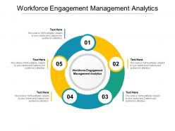 Workforce engagement management analytics ppt powerpoint presentation outline cpb