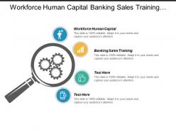 Workforce human capital banking sales training financial research management cpb