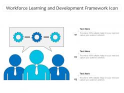 Workforce Learning And Development Framework Icon