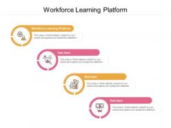 Workforce learning platform ppt powerpoint presentation icon graphics tutorials cpb