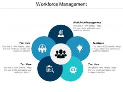 Workforce management ppt powerpoint presentation infographics format ideas cpb