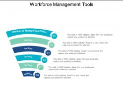 Workforce management tools ppt powerpoint presentation model shapes cpb