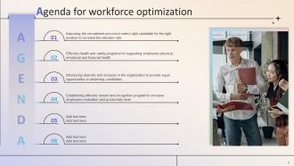 Workforce Optimization Powerpoint Presentation Slides Ideas Colorful