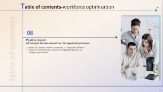 Workforce Optimization Powerpoint Presentation Slides Interactive Impressive