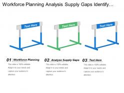 Workforce planning analysis supply gaps identify workforce strategies