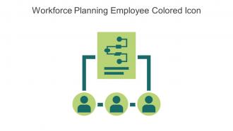 Workforce Planning Employee Colored Icon In Powerpoint Pptx Png And Editable Eps Format