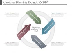 Workforce planning example of ppt