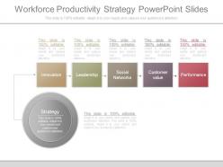 Workforce productivity strategy powerpoint slides