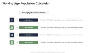 Working Age Population Calculator In Powerpoint And Google Slides Cpb