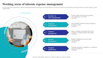 Working Areas Of Telecom Expense Management