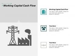 Working capital cash flow ppt powerpoint presentation professional information cpb