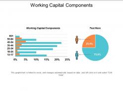 Working capital components ppt powerpoint presentation inspiration file formats cpb