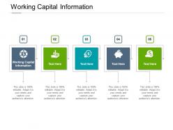 Working capital information ppt powerpoint presentation inspiration styles cpb