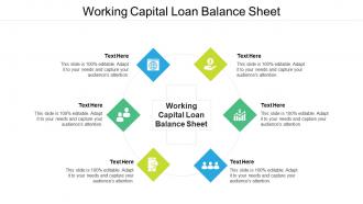 Working capital loan balance sheet ppt powerpoint presentation ideas themes cpb