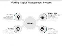Working capital management process ppt powerpoint presentation summary show cpb