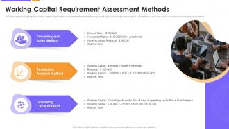 Working Capital Requirement Assessment Methods