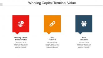 Working Capital Terminal Value Ppt Powerpoint Presentation Infographic Template Graphics Cpb