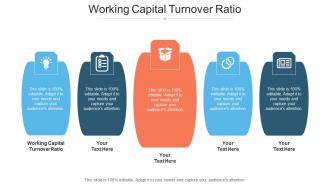 Working Capital Turnover Ratio Ppt Powerpoint Presentation Infographics Templates Cpb