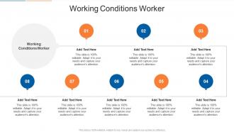 Working Conditions Worker In Powerpoint And Google Slides Cpb