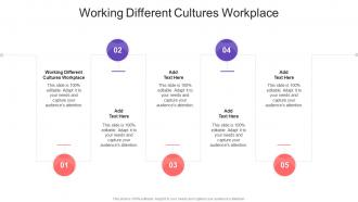 Working Different Cultures Workplace In Powerpoint And Google Slides Cpb