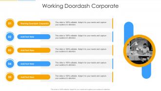 Working Doordash Corporate In Powerpoint And Google Slides Cpb