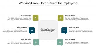 Working from home benefits employees ppt powerpoint presentation styles templates cpb