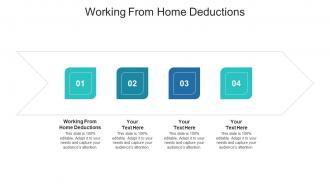 Working from home deductions ppt powerpoint presentation slides background cpb