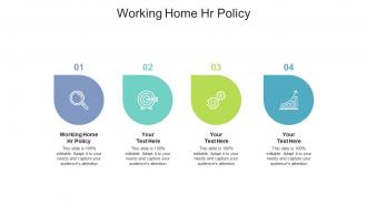 Working home hr policy ppt powerpoint presentation gallery design inspiration cpb