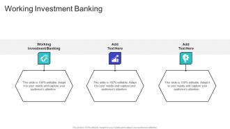 Working Investment Banking In Powerpoint And Google Slides Cpb