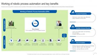 Working Of Robotic Benefits Process Automation To Enhance Operational Effectiveness Strategy SS V