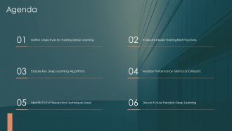 Working On Deep Learning Training PPT Example AT Colorful Content Ready