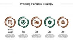 Working partners strategy ppt powerpoint presentation ideas designs download cpb