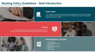 Working Policy Guidelines Brief Introduction Salary Survey Report