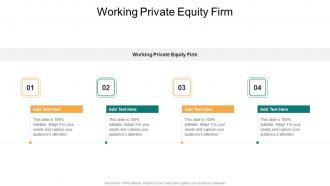 Working Private Equity Firm In Powerpoint And Google Slides Cpb