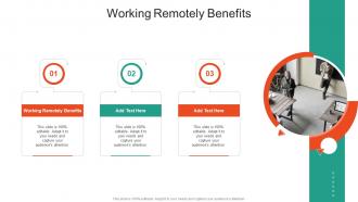 Working Remotely Benefits In Powerpoint And Google Slides Cpb