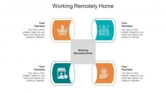 Working remotely home ppt powerpoint presentation layouts aids cpb
